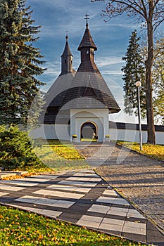 Catholic wooden church