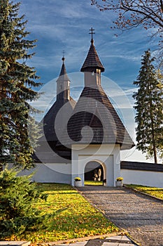 Catholic wooden church