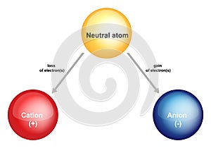 Cations, anions and neutral atom. Difference Between Cation And Anion. Cations are positively charged ions. Anions are