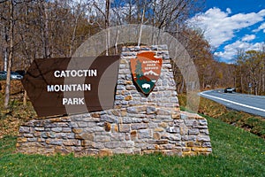 Catoctin Mountain Park Sign