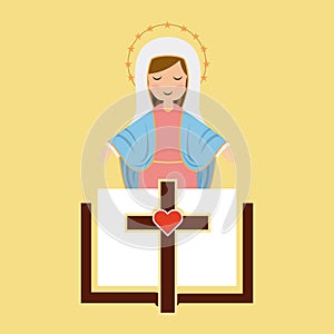 Catolic religion design