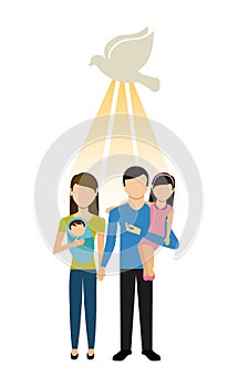 Catolic religion design