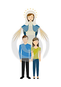 Catolic religion design