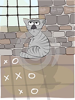 Catowsky, the thinking cat