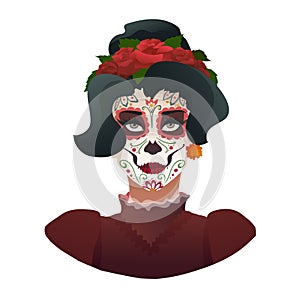 Catrina, Day of the Dead symbol of Mexico