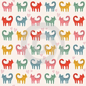 Cats pattern