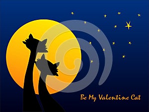 Cats' Valentine, cdr vector