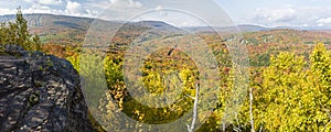 Catskills Ledge Peak Color Panorama