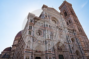 Cattedrale di Santa Maria del Fiore Cathedral of Saint Mary of the Flower is the main church of Florence,Tuscany, Italy.