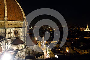 Cattedrale di Santa Maria del Fiore at night