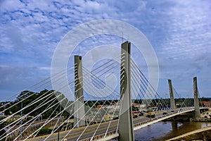 Catumbela new and old bridges Lobito Angola