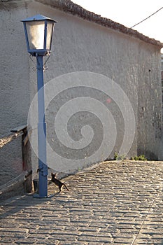 Catwalk on sanny day