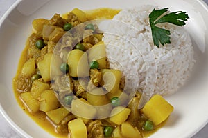 Cau Cau, Peruvian food. photo