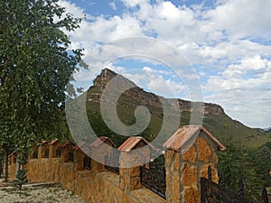 Caucas mountain photo