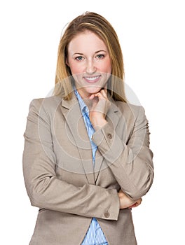 Caucasian Businesswoman portrait