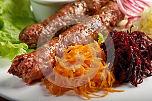 Caucasian Luleh kebab