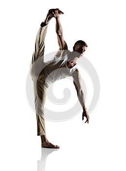 Caucasian male dancer