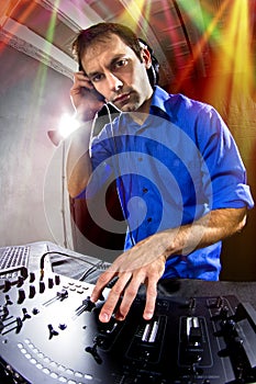 Caucasian Male DJ