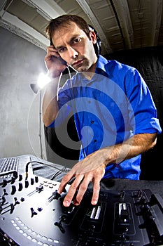 Caucasian Male DJ