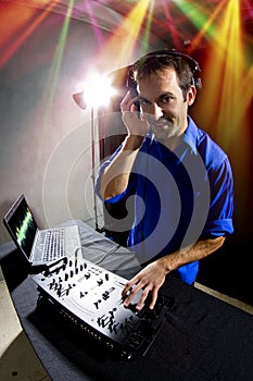 Caucasian Male DJ