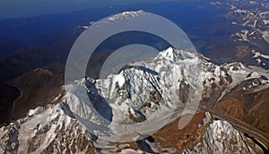 Caucasian mountains in spring