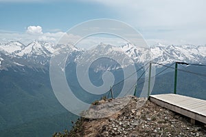 Caucasus. Bridge to Nowhere