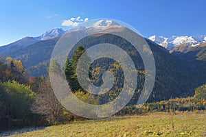 Caucasus in fall