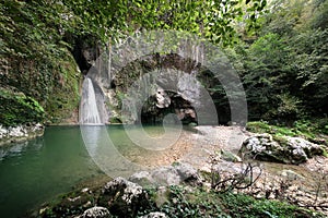 Gupsky Falls in Ochamchira district