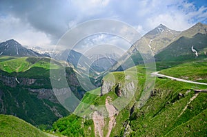 Caucasus mountains photo