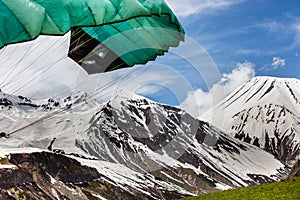 Caucasus mountains along Georgian Military Road, Republic of Georgia