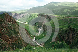 Caucasus mountains Gil-Su Kabardino-Balkaria, Elbrus park, North Caucasus, Russia