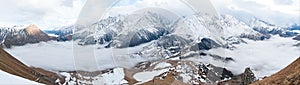 Caucasus Mountains Panorama photo