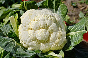Cauliflower, cabbage, cole and white cabbage