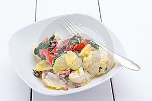 Cauliflower casserole