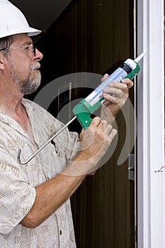 Caulking doors
