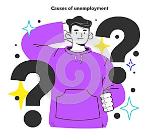 Causes of unemployment. Economic theory, economic factors affecting