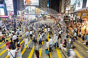 Causeway Bay in Hong Kong