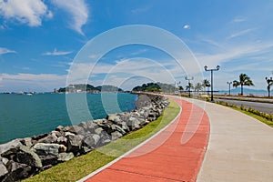 The Causeway in Panama City. photo