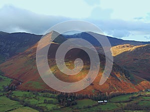 Causey Pike from Catbells