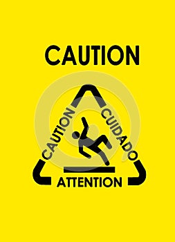 Caution! photo