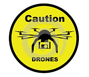 Caution Drone