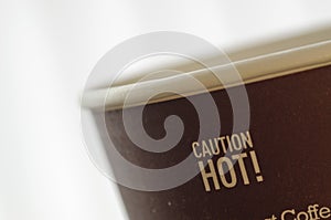 Caution hot