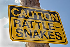 Caution: Rattle-Snakes