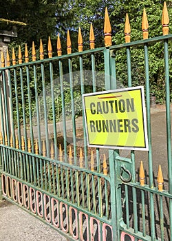 Caution Runners