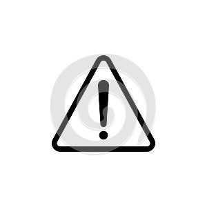 Caution sign icon vector design