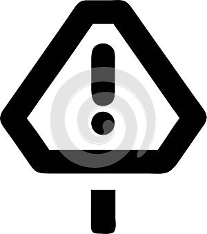 Caution sign icon warning and safety symbol photo