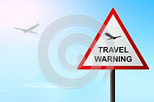 Caution sign of new variant of covid 19 omicron