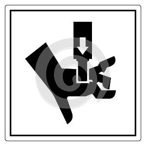 Caution Sign for Sharp Object Handling