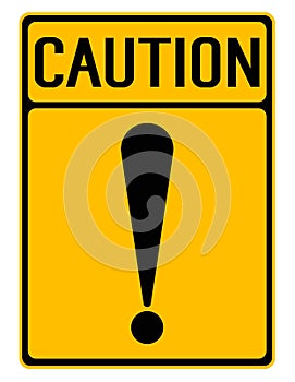 Caution sign Warning label, warning tape, danger signs vector.