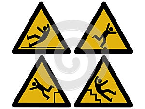 Caution signs